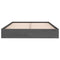 Bedframe massief hout grijs 120x200 cm