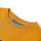 Kindershirt met lange mouwen 116 okerkleurig