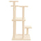 Krabpaal met platforms 98,5 cm crmekleurig
