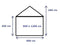 Opslagtent Premium PVC 5x12 mtr in Wit