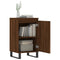 Dressoir 40x35x70 cm bewerkt hout bruineikenkleurig
