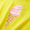 Kindershirt 92 geel