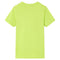 Kindershirt 92 limoengroen