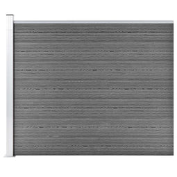 Schuttingpaneel 175x146 cm HKC grijs