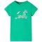 Kindershirt 116 groen