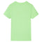 Kindershirt 128 neongroen