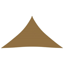 Zonnezeil 160 g/m 4x4x5,8 m HDPE taupe