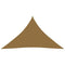 Zonnezeil 160 g/m 4x4x5,8 m HDPE taupe