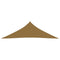 Zonnezeil 160 g/m 4x4x5,8 m HDPE taupe