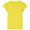 Kindershirt fiets 104 geel