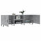 Tv-meubel 150x30x50 cm bewerkt hout betongrijs