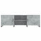 Tv-meubel 150x30x50 cm bewerkt hout betongrijs