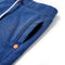 Kindershorts met trekkoord 116 gemleerd donkerblauw