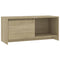 Tv-meubel 90x35x40 cm spaanplaat sonoma eikenkleurig