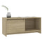 Tv-meubel 90x35x40 cm spaanplaat sonoma eikenkleurig