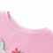 Kindershirt met korte mouwen 116 felroze