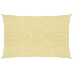 Zonnezeil 160 g/m 3x4 m HDPE beige