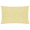 Zonnezeil 160 g/m 3x4 m HDPE beige