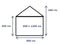 Premium Partytent PVC 5x12x2 mtr in Wit