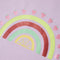 Kindershirt 128 lila