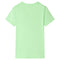 Kindershirt 116 neongroen