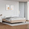 Bedframe kunstleer cappuccinokleurig 180x200 cm
