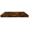Wandschappen 4 st 40x20x1,5 cm bewerkt hout gerookt eikenkleur