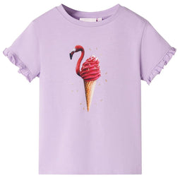 Kindershirt 140 lila