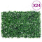 Hek met kunstheester24 st 40x60 cm groen