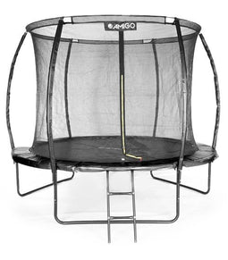trampoline Basic met veiligheidsnet en ladder 305 cm zwart