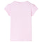 Kindershirt 116 lichtroze