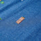 Kindershirt 128 gemleerd donkerblauw