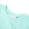 Kindershirt 92 lichtzeeblauw