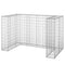 Schanskorf voor containers 180x100x110 cm gegalvaniseerd staal