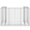 Schanskorf voor containers 180x100x110 cm gegalvaniseerd staal