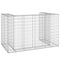 Schanskorf voor containers 180x100x110 cm gegalvaniseerd staal