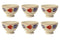 Boerenbont Kommen 10 cm - set van 6 stuks