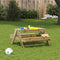Picknicktafel voor kinderen 88x97x52 cm gempregneerd hout