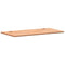 Bureaublad 100x50x1,5 cm massief beukenhout