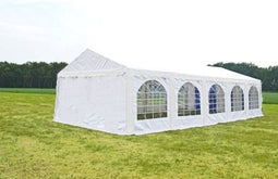 Premium Partytent PVC 3x10x2 mtr in Wit