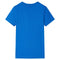 Kindershirt 92 blauw