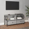Tv-meubel 90x33x45 cm bewerkt hout grijs sonoma eikenkleurig