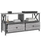 Tv-meubel 90x33x45 cm bewerkt hout grijs sonoma eikenkleurig