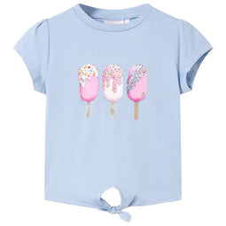 Kindershirt 140 blauw