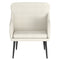 Fauteuil 63x76x80 cm fluweel crmekleurig