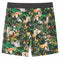 Kindershorts met trekkoord 140 oudpetrol