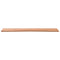 Bureaublad 100x(55-60)x1,5 cm massief beukenhout