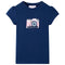 Kindershirt 116 marineblauw