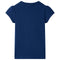 Kindershirt 116 marineblauw