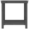 Werkbank 80x50x80 cm massief grenenhout grijs